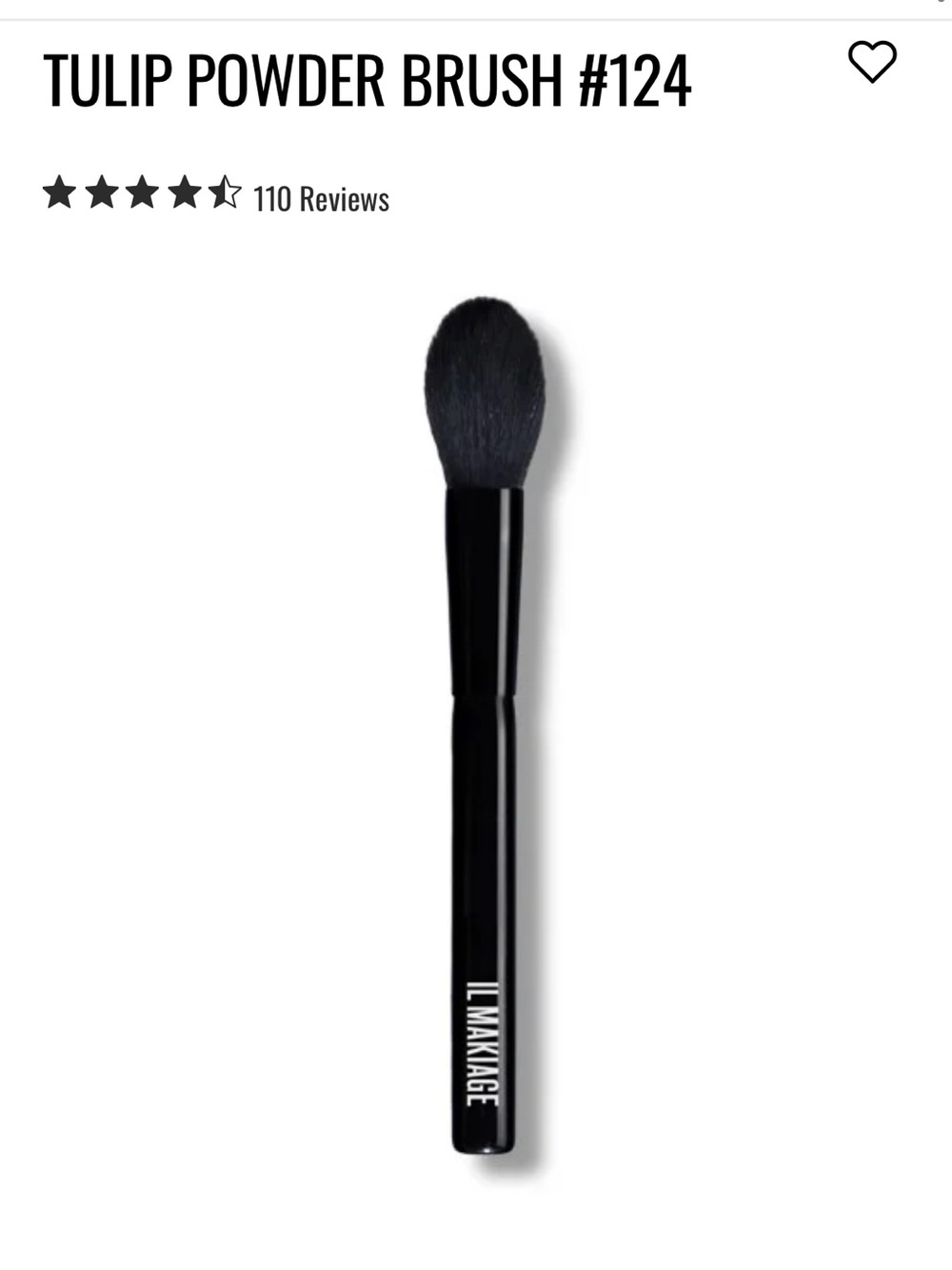 IL MAKIAGE Tulip Powder Brush #124